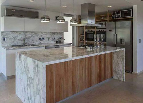 Không gian nhà bếp xinh,với thiết kế mới lạ độc đáo